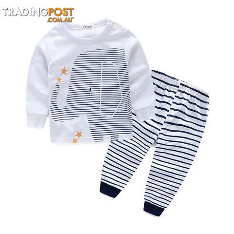 Striped Elephant Set