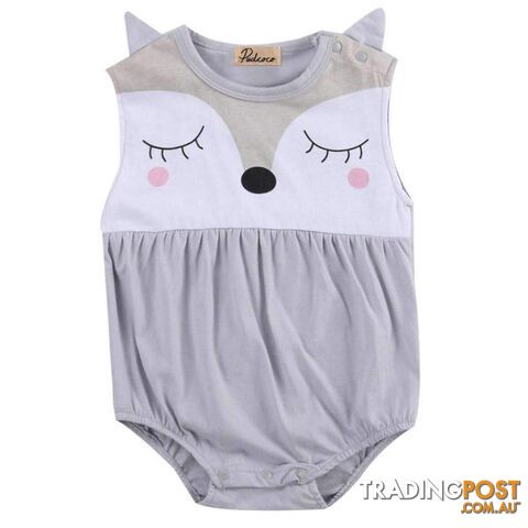 Sleepy Fox Romper