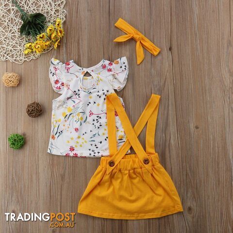 Yellow Overall Dress - photo 4 of 6