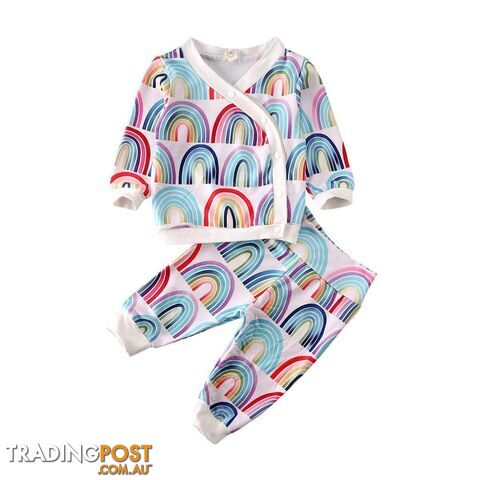 Rainbow Long Sleeve Set