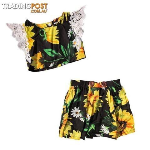 Sunflowers Skirt Set