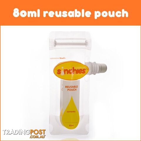 Sinchies 80ml reusable food pouches
