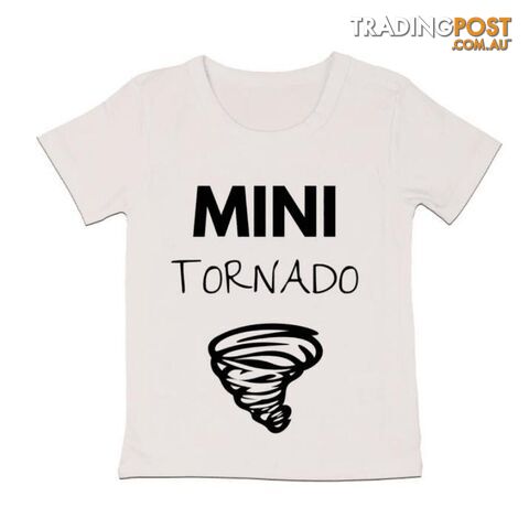 Mini Tornado Tee | White or Black