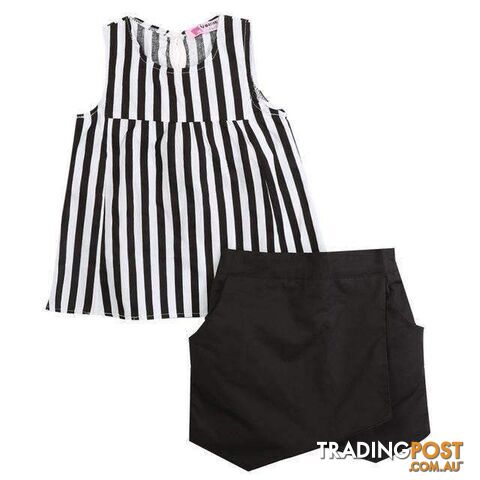 Stripe Girls Set
