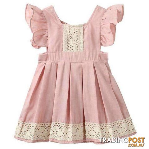 Ruffle Lace Dress