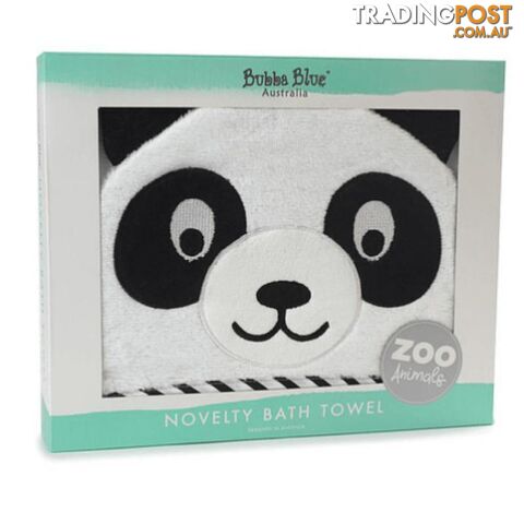 Zoo Animals 'Panda' Novelty Hooded Bath Towel - photo 2 of 4