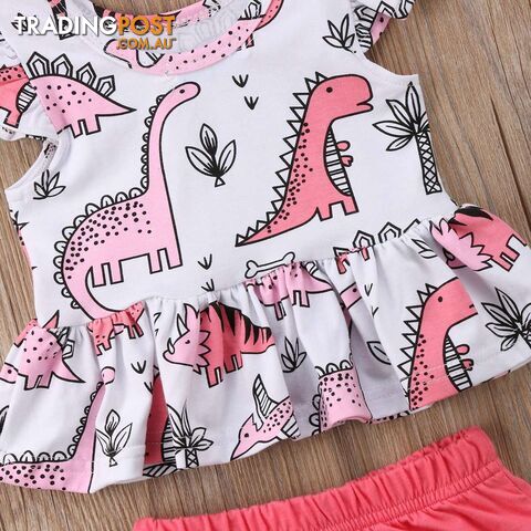 Pink Dino 2pc Set - photo 3 of 5