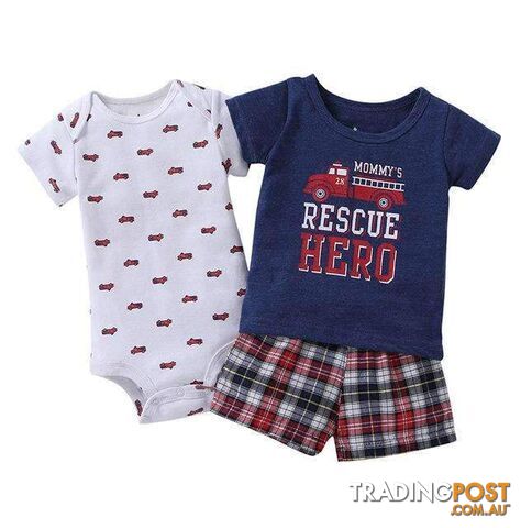 Rescue Hero Romper & 2pc Set