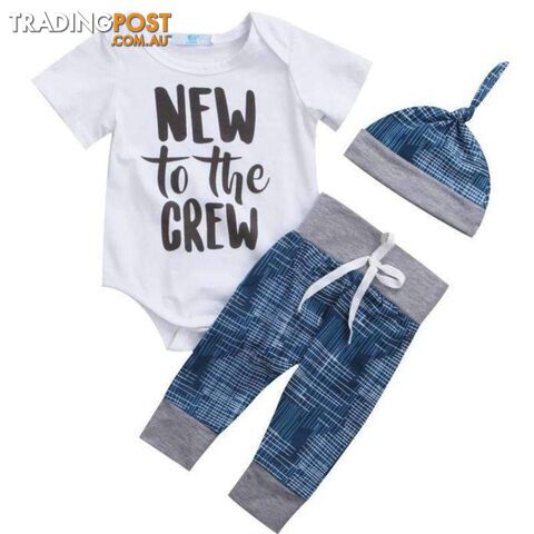 New To The Crew Romper Set