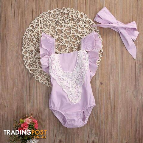 Romper & Headband Sets