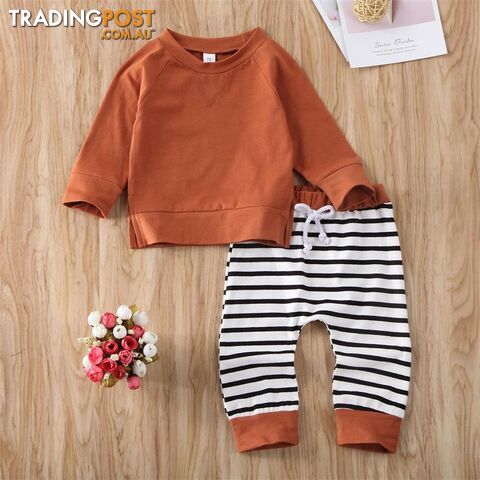 Orange Stripe Set