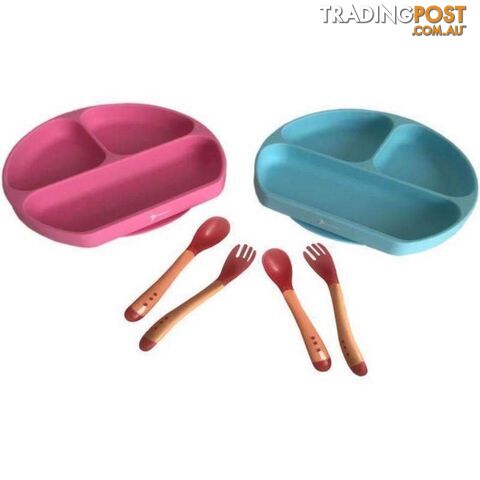 Silicone Suction Plate Set