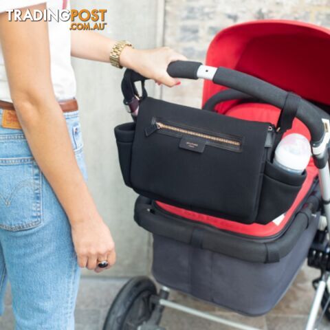 Storksak Stroller Organiser Luxe Black Scuba - photo 3 of 4