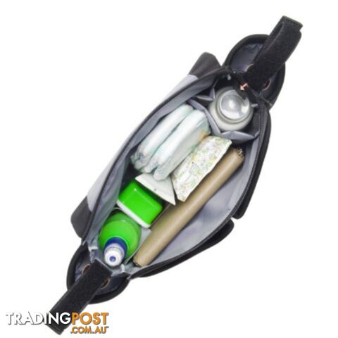 Storksak Stroller Organiser Luxe Black Scuba - photo 4 of 4