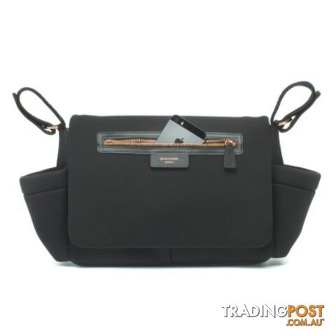 Storksak Stroller Organiser Luxe Black Scuba - photo 2 of 4