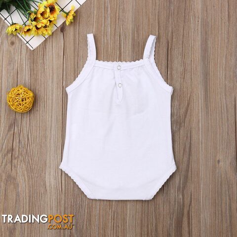 Rainbow Sleeveless Romper