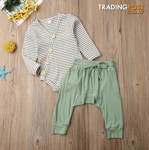 Striped Green Set