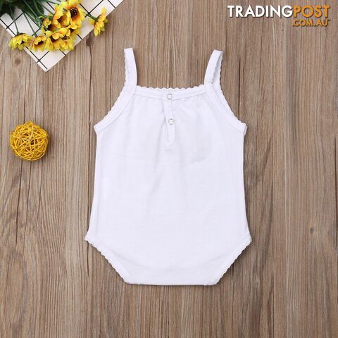 Rainbow Sleeveless Romper