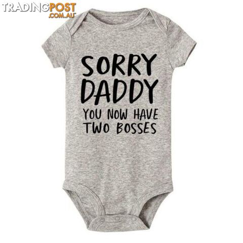 Sorry Daddy Romper