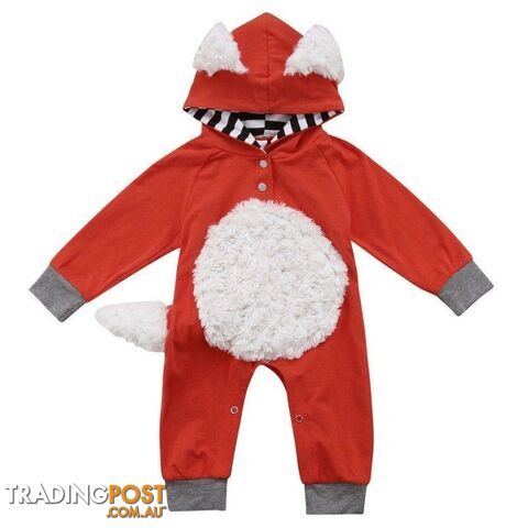 Red Fox Romper