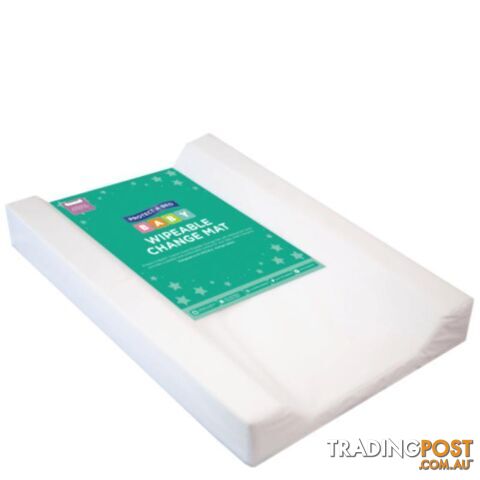 PVC Wipeable Change Mat with Cover - White - photo 2 of 4