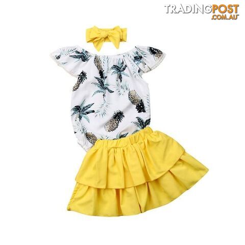 Pineapple Romper Sets