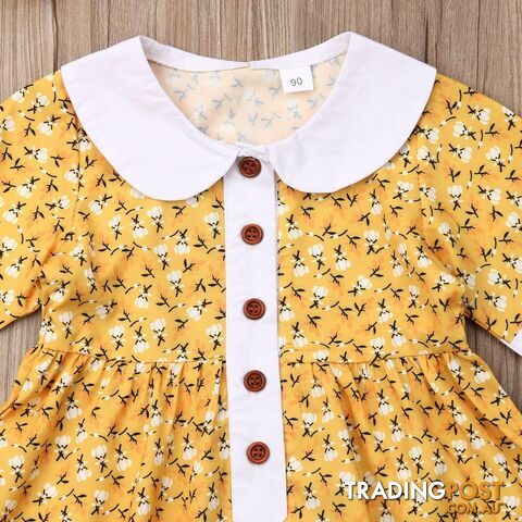 Yellow Flower Dress - photo 5 of 5