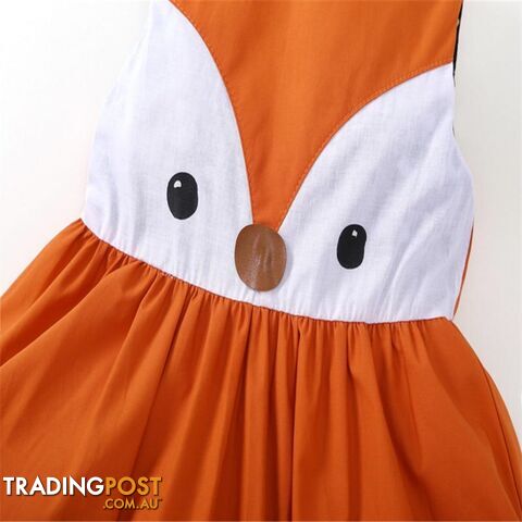 Orange Fox Dress