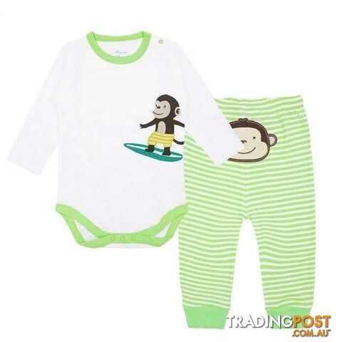 Monkey Romper Set