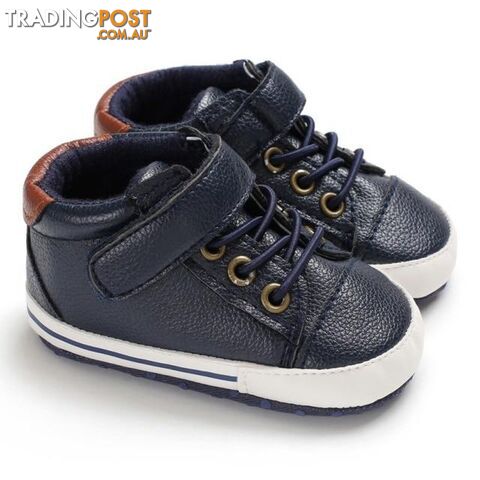 Navy Velcro Kicks