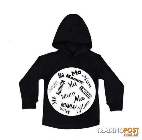 Monochrome Mum Hoodie