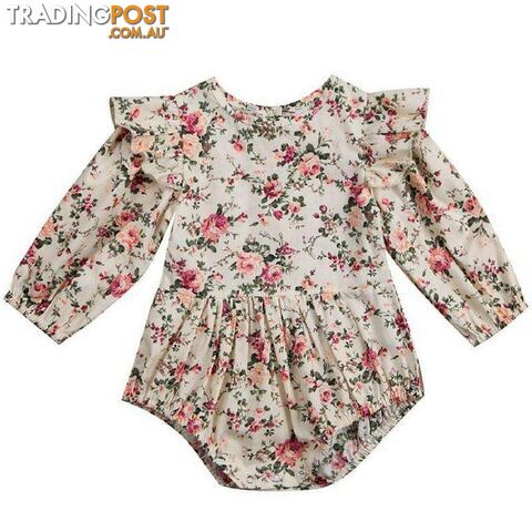 Vintage Floral Romper