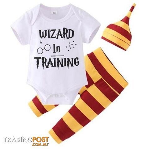 Wizard In Training Romper Set
