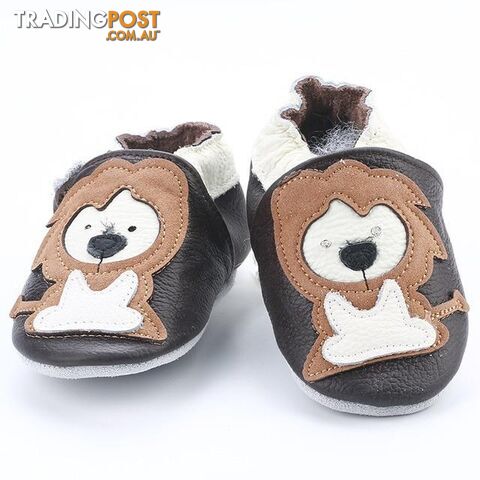 Soft Leather Non-Slip Shoes