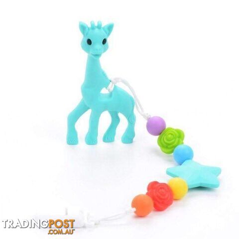 Silicone Giraffe Clip Pendants - photo 3 of 7
