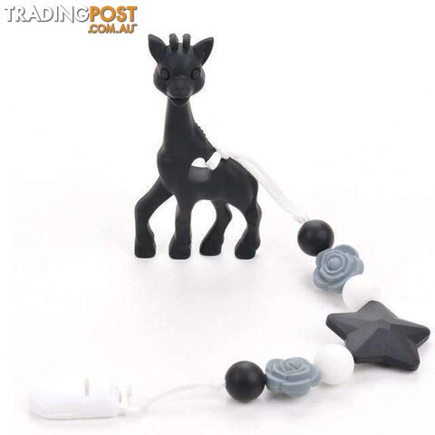 Silicone Giraffe Clip Pendants - photo 4 of 7