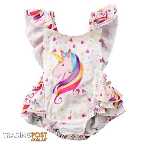 Unicorn Hearts Romper