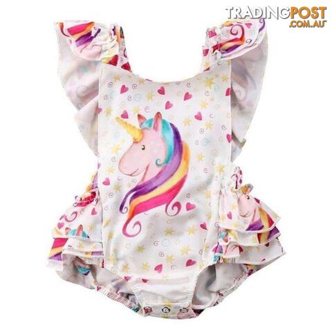 Unicorn Hearts Romper