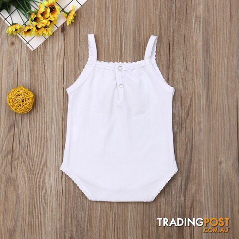 Rainbow Sleeveless Romper