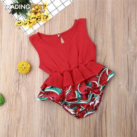 Watermelon Romper