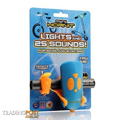 Mini Hornet Light/Horn - Blue & Yellow - photo 2 of 2