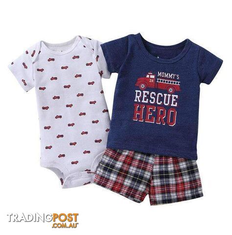 Rescue Hero Romper & 2pc Set