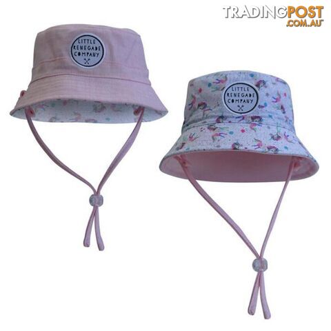 SPARKLES UNICORN REVERSIBLE BUCKET HAT