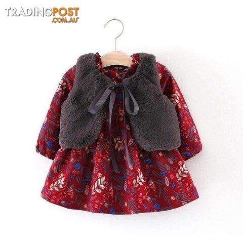 Vest Dress Set