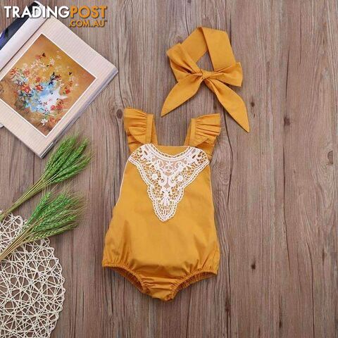 Romper & Headband Sets