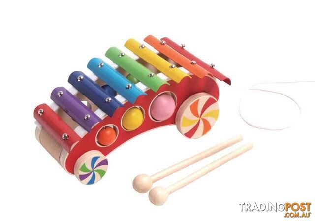 PULL A LONG XYLOPHONE