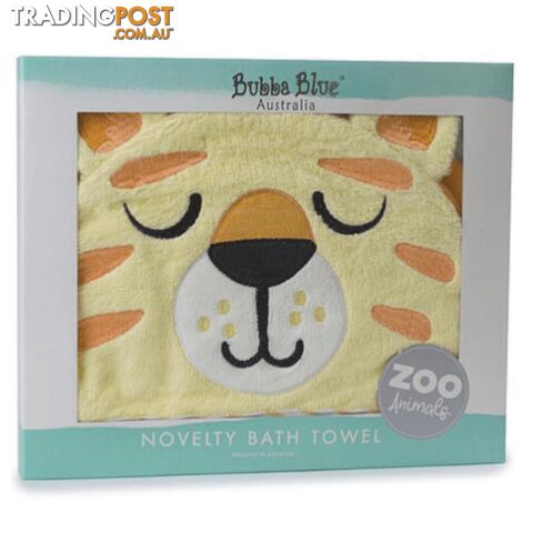 Zoo Animals 'Lion' Novelty Hooded Bath Towel - photo 2 of 4