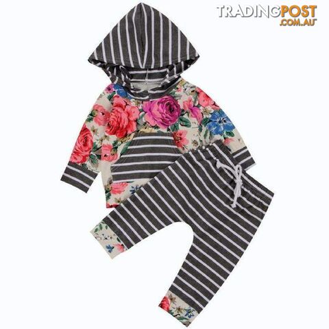 Roses Hoodie Set