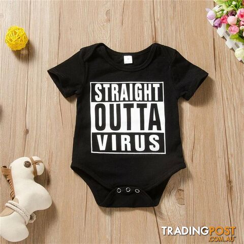 Straight Outta Virus Romper