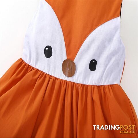 Orange Fox Dress